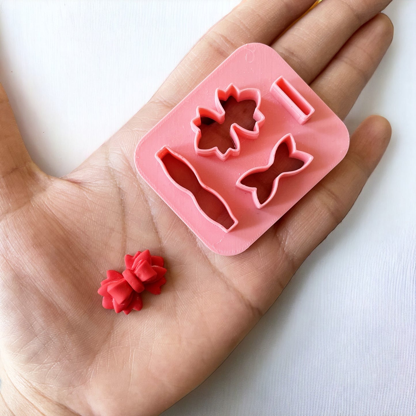 Bow (C) Building Cutter - ClartStudios - Polymer clay Jewellery