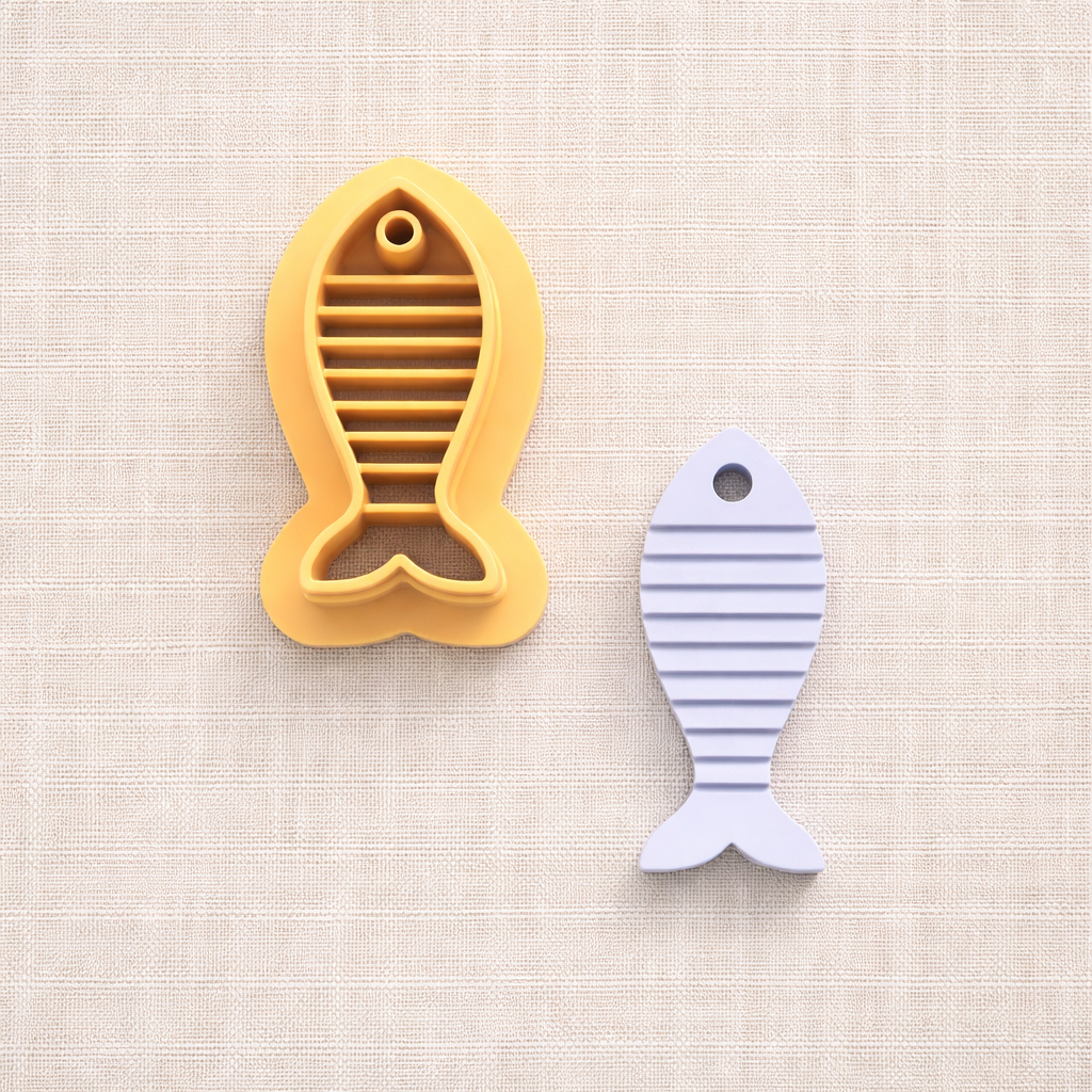 S030 - Fish (F1) Cutter | Summer Collection - ClartStudios - Polymer clay Jewellery