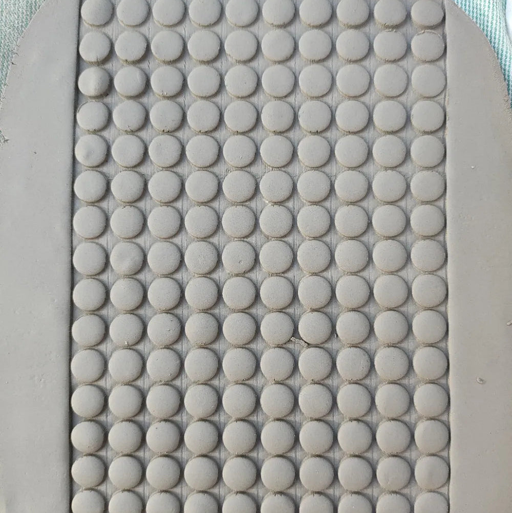 CC37 - Dot Texture Roller texture Roller - Specially made for Pottery and Ceramics - ClartStudios - Polymer clay Jewellery