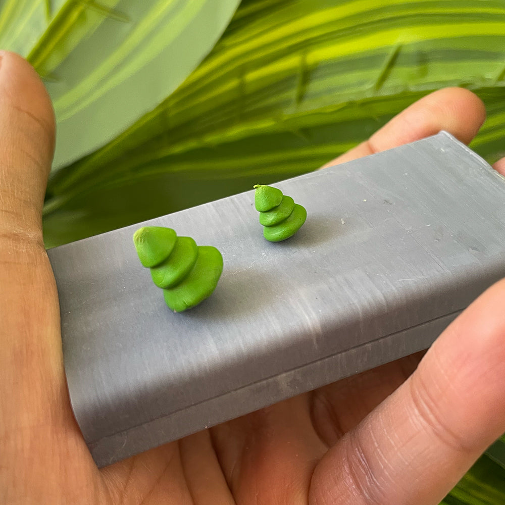 Christmas Pine Tree Roller - ClartStudios - Polymer clay Jewellery