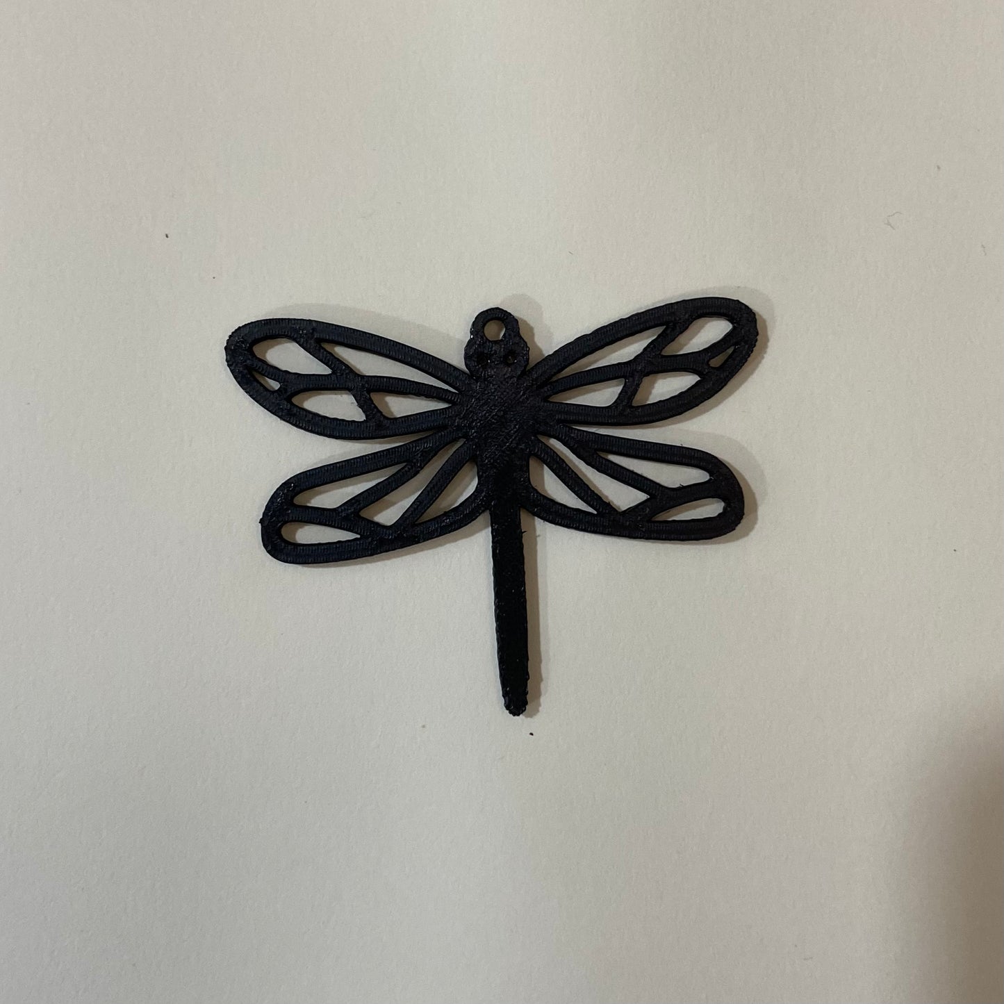 PB09 - Dragon Fly Stain glass Plastic Bezel for resin art - ClartStudios - Polymer clay Jewellery