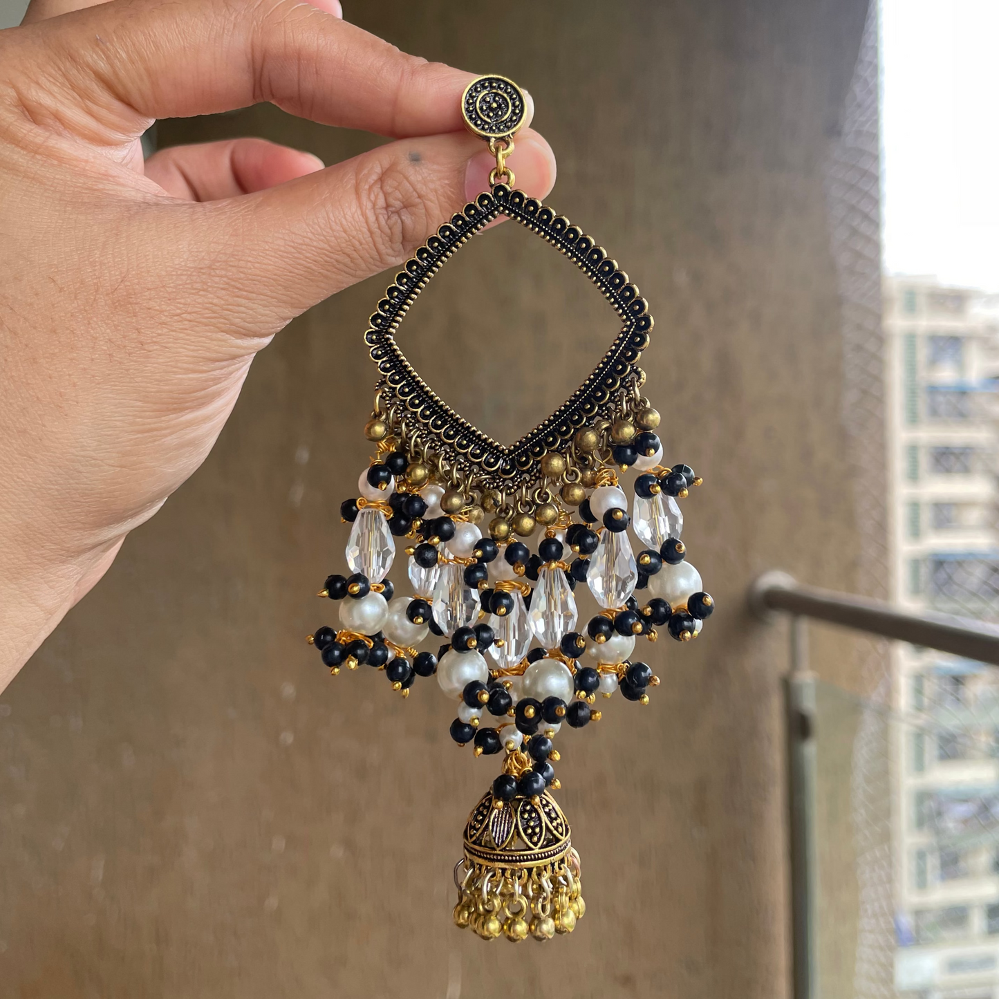 Aabroo - Exclusive Limited Stock! Festive Earring Collection - Best Quality - ClartStudios - Polymer clay Jewellery