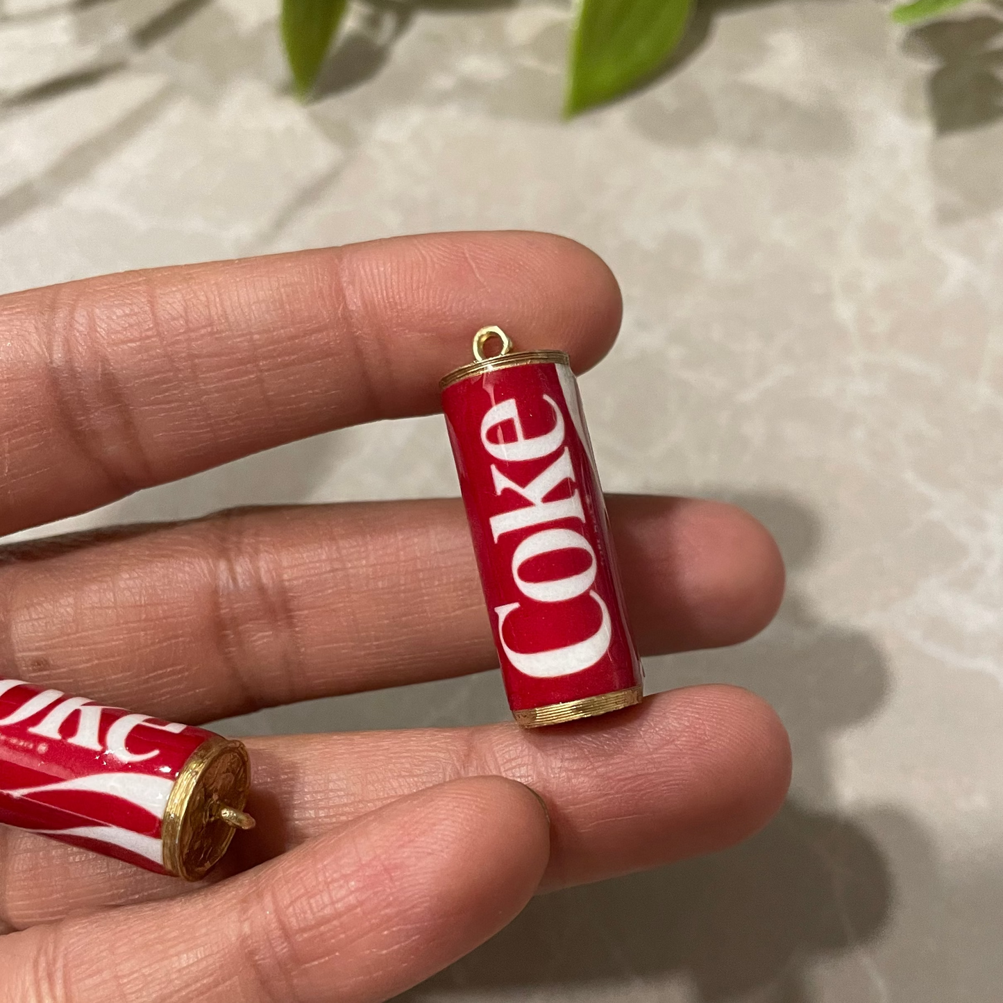 R007 - Coke - coca cola Golden Tin/Can - Waterproof & Adorable