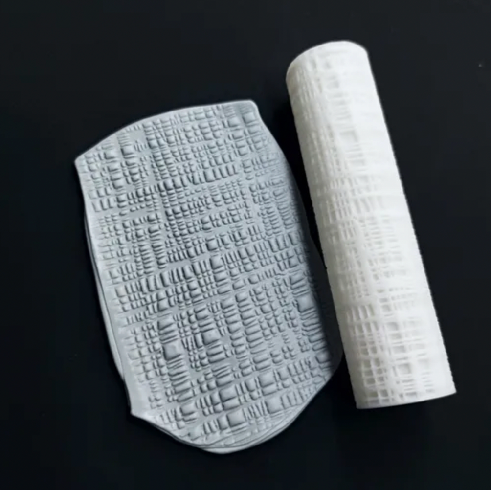 TR 04 - Stripe texture roller - ClartStudios - Polymer clay Jewellery