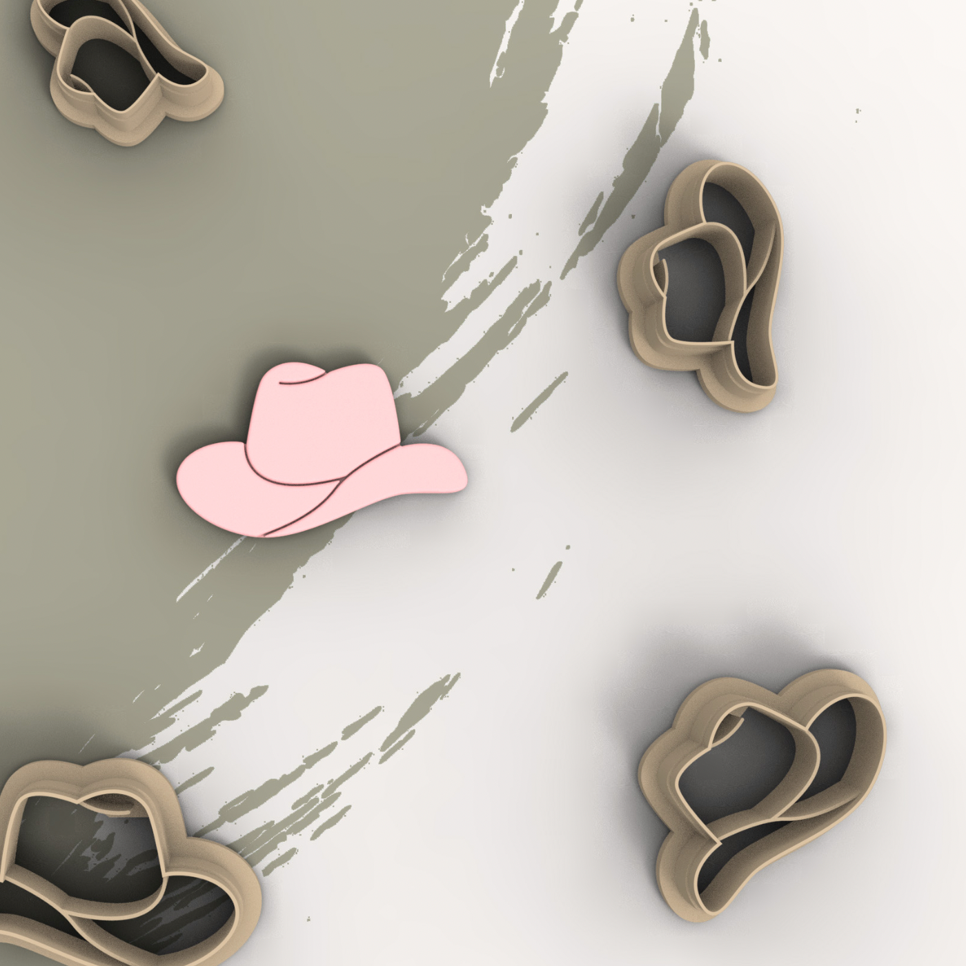 S028 - Hat Clay Cutter | Summer Collection - ClartStudios - Polymer clay Jewellery