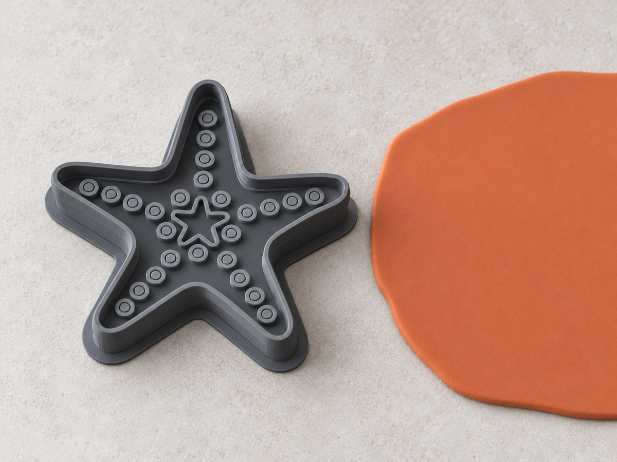 Starfish Polymer Clay Cutter | 032 - ClartStudios - Polymer clay Jewellery