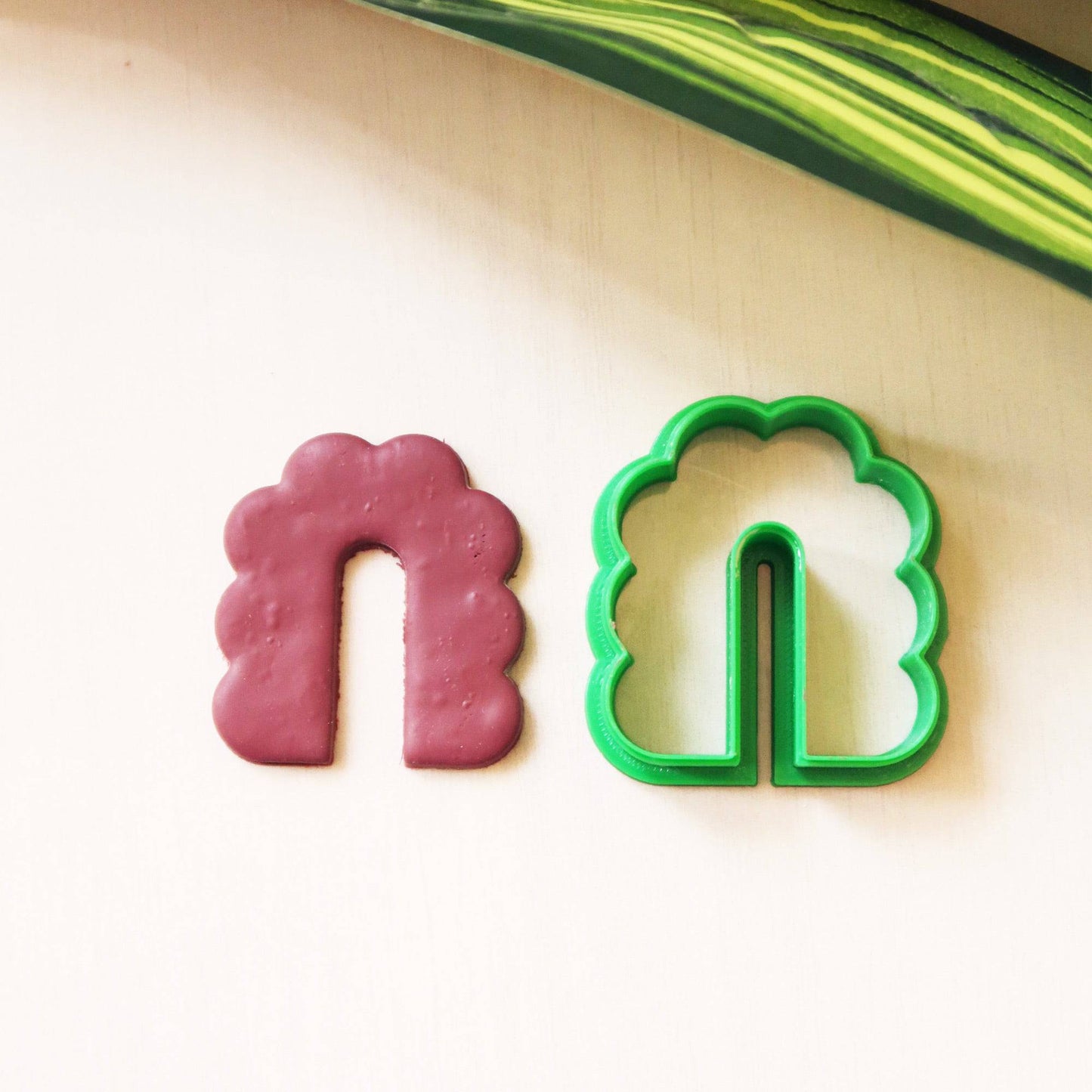 Boho Flower Rainbow Cutter - ClartStudios - Polymer clay Jewellery