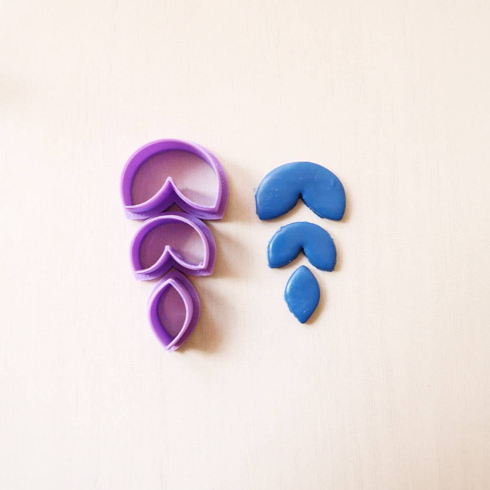 3-tiered-flower-sharp - ClartStudios - Polymer clay Jewellery