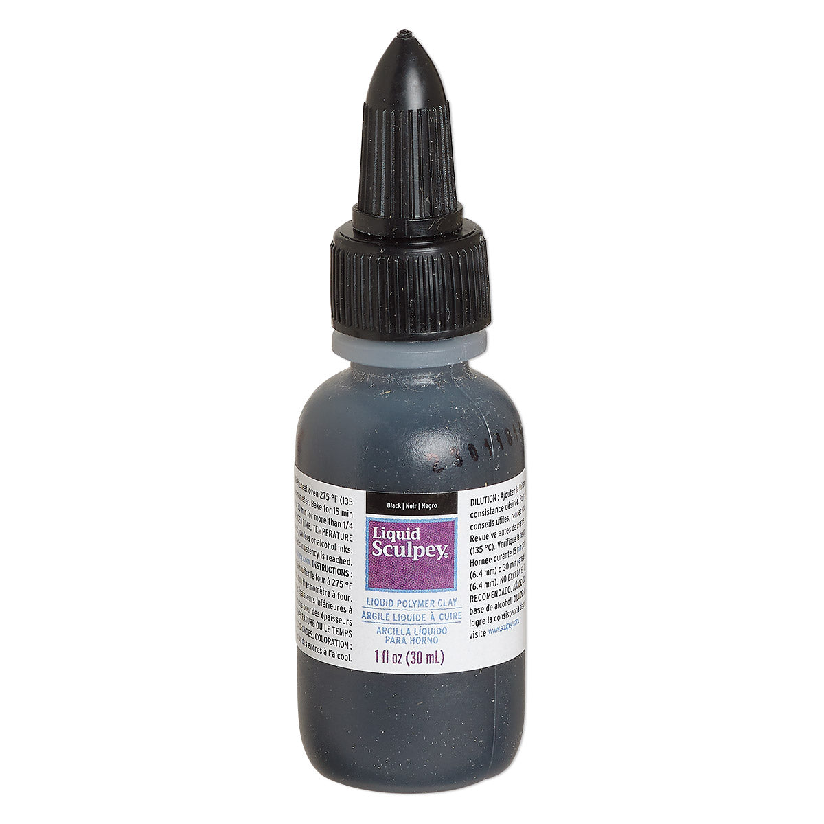 Sculpey Liquid Clay Black - ClartStudios - Polymer clay Jewellery