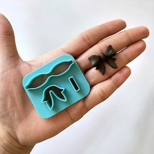 Bow (A) Building Cutter - ClartStudios - Polymer clay Jewellery