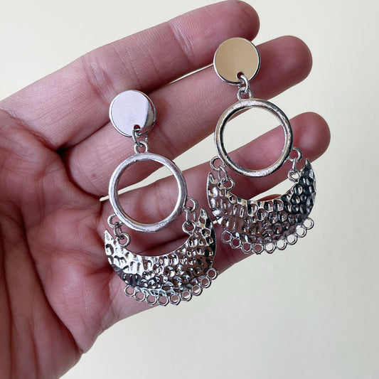 Silver Alloy Earring Base - ClartStudios - Polymer clay Jewellery