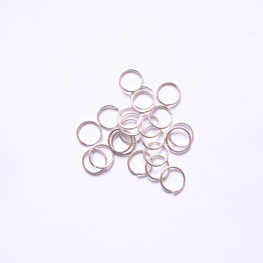 10mm Silver Jump ring (Pack of 100) - ClartStudios - Polymer clay Jewellery