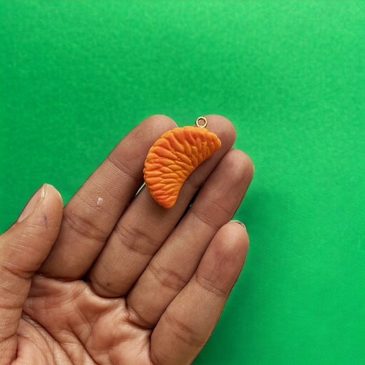 Orange slice Clay Charm - ClartStudios - Polymer clay Jewellery