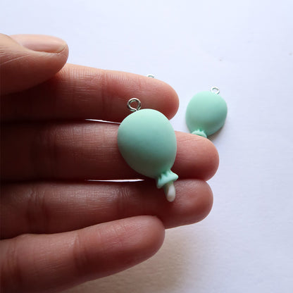 Teal Ballon - ClartStudios - Polymer clay Jewellery
