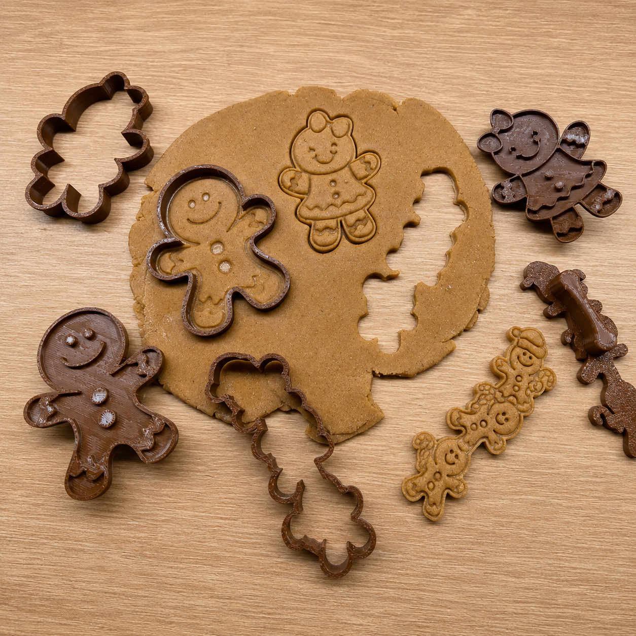 Gingerbread Cookie (cutter stamp set)