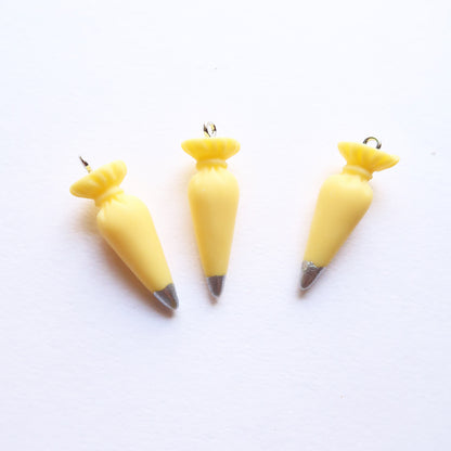 Whipping Cream (Yellow) - ClartStudios - Polymer clay Jewellery