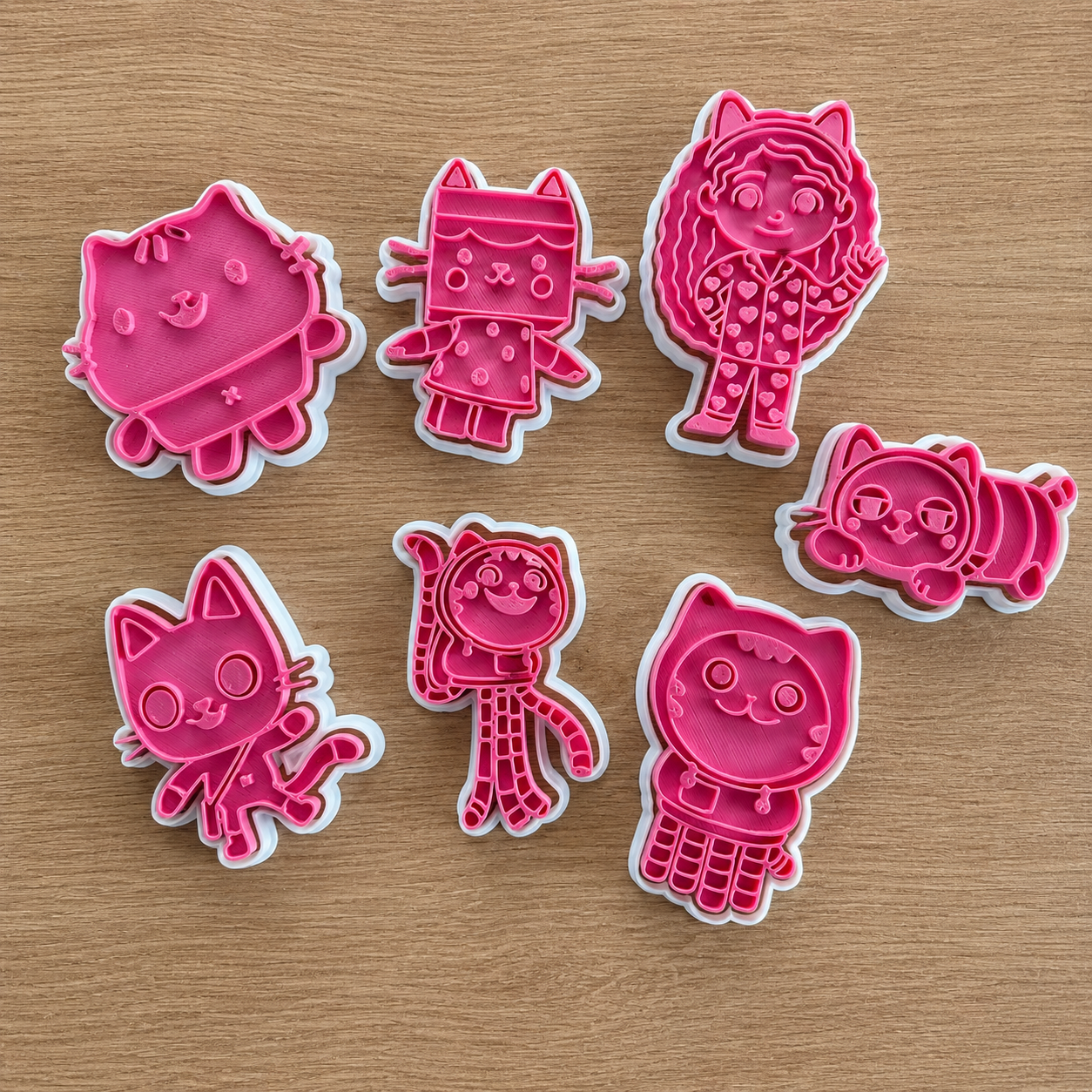 Gabby’s Dollhouse Characters (cutter stamp set)