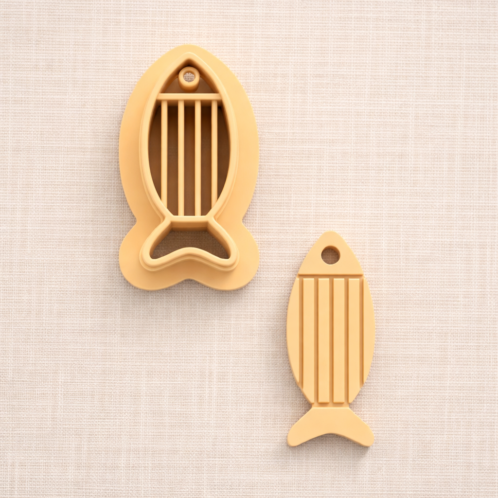 S032 - Fish (F3) Cutter | Summer Collection - ClartStudios - Polymer clay Jewellery