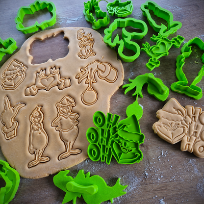 The Grinch Characters (cutter stamp set)