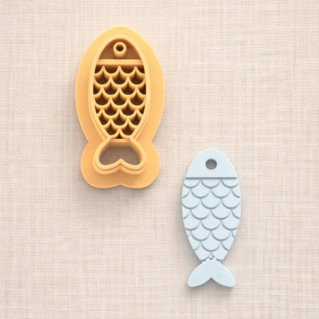 S033 - Fish (F4) Cutter | Summer Collection - ClartStudios - Polymer clay Jewellery