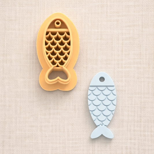 S033 - Fish (F4) Cutter | Summer Collection - ClartStudios - Polymer clay Jewellery