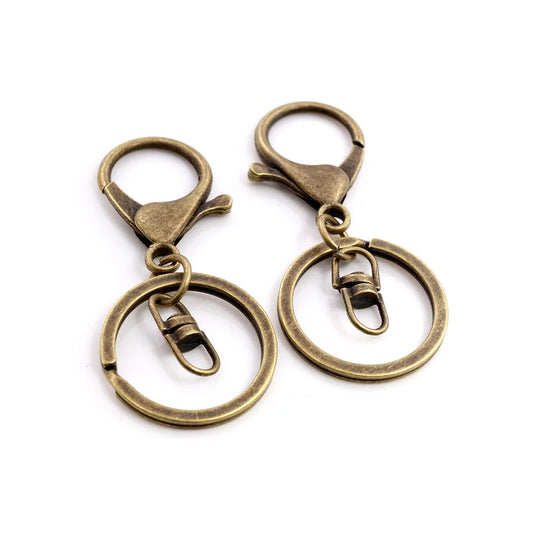 Bronze Key Ring - ClartStudios - Polymer clay Jewellery