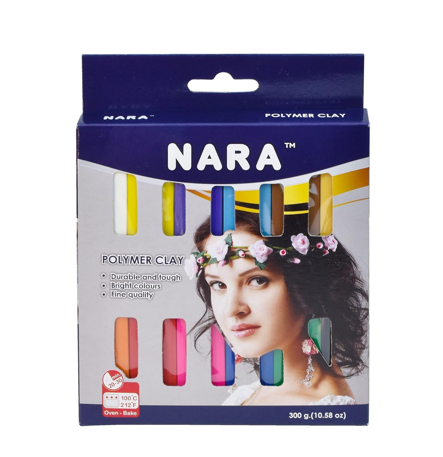 Nara Polymer Clay Starter Pack - 12 Colors * 25g Each - ClartStudios - Polymer clay Jewellery