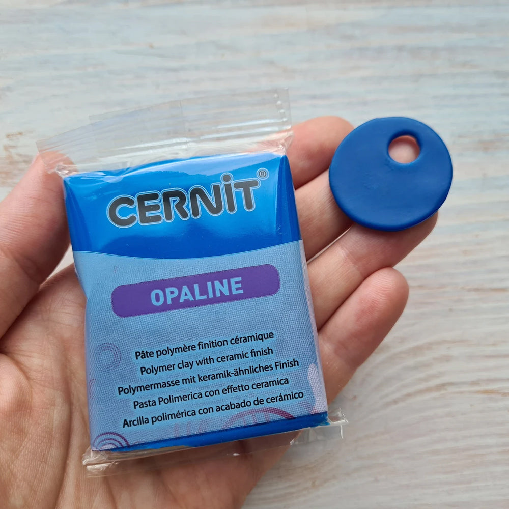 Cernit Opaline Primary Blue - 56gms - ClartStudios - Polymer clay Jewellery