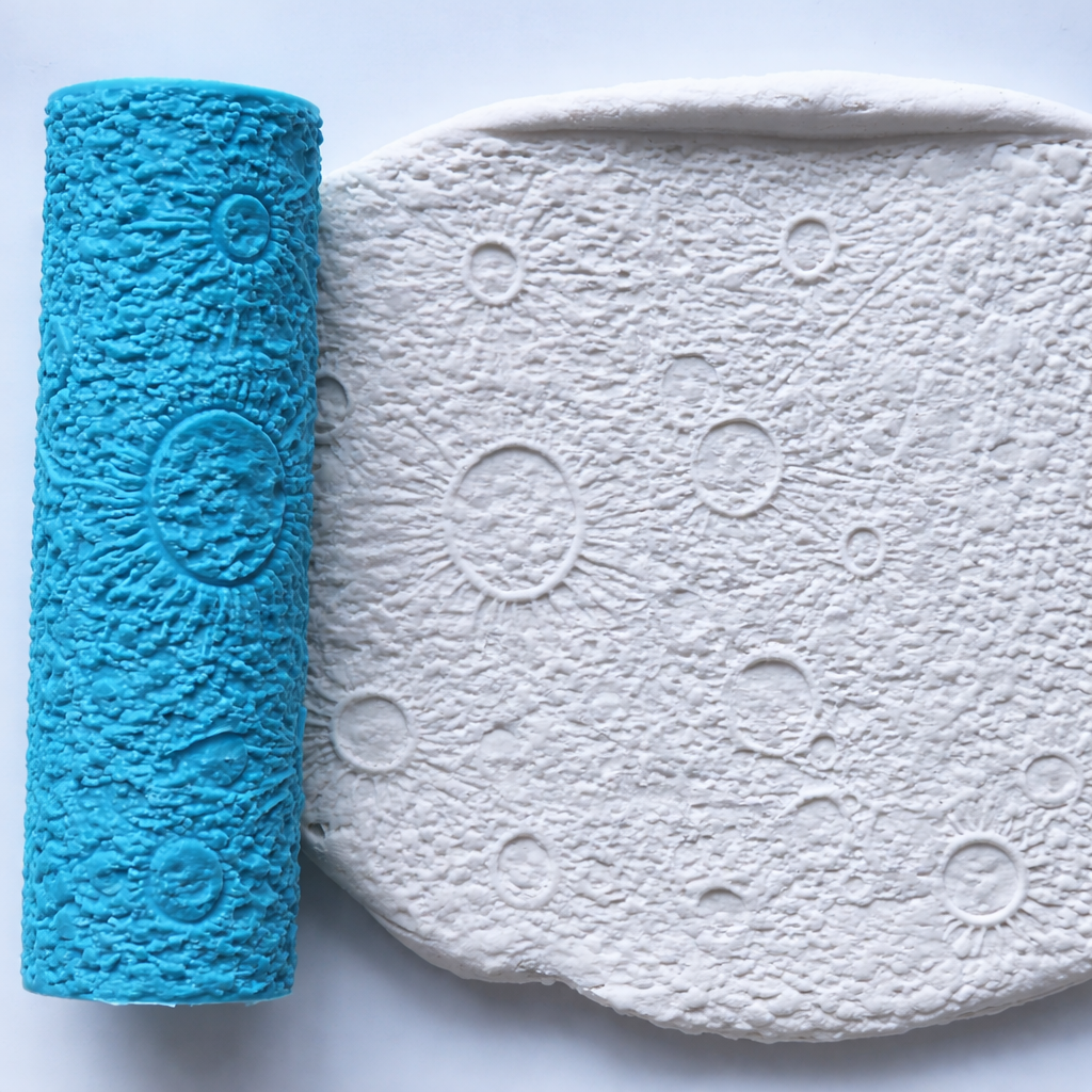V210 | Lunar Surface Texture Roller - ClartStudios - Polymer clay Jewellery