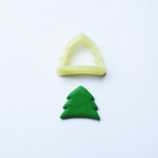 Tree || Christmas Cutter - ClartStudios - Polymer clay Jewellery
