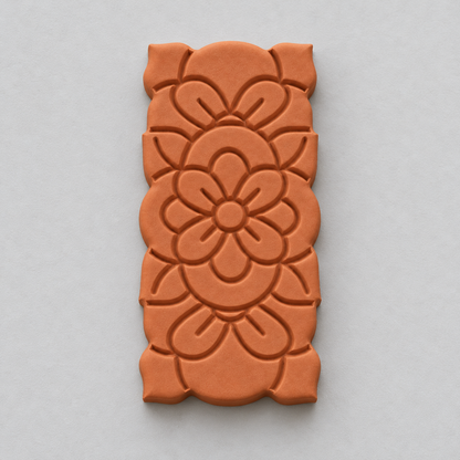 Coquette Floral Pillar Polymer Clay Cutter | 117 - ClartStudios - Polymer clay Jewellery
