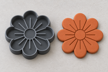 Classic Daisy Polymer Clay Cutter | 129 - ClartStudios - Polymer clay Jewellery