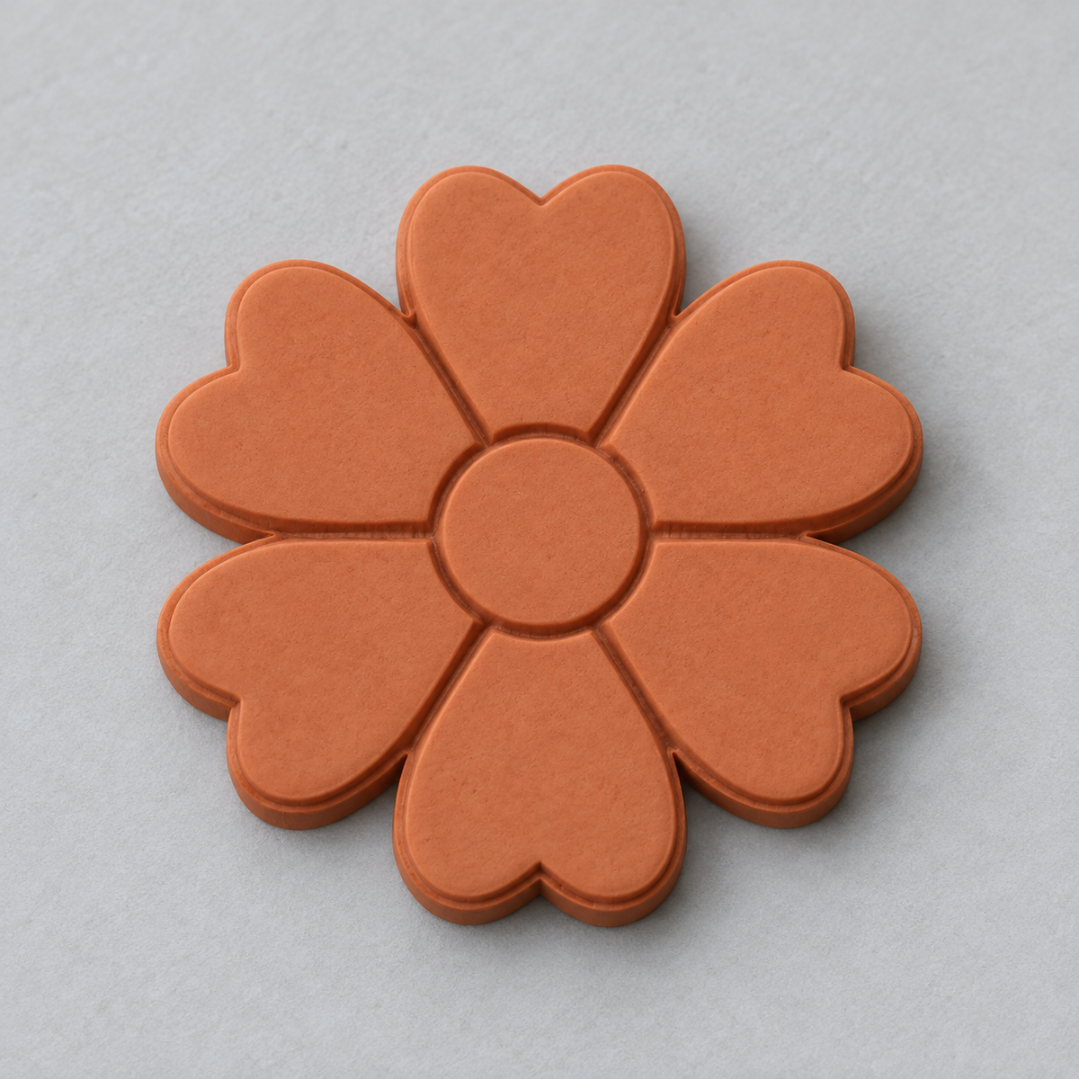 Heart Petal Daisy Polymer Clay Cutter | 128 - ClartStudios - Polymer clay Jewellery