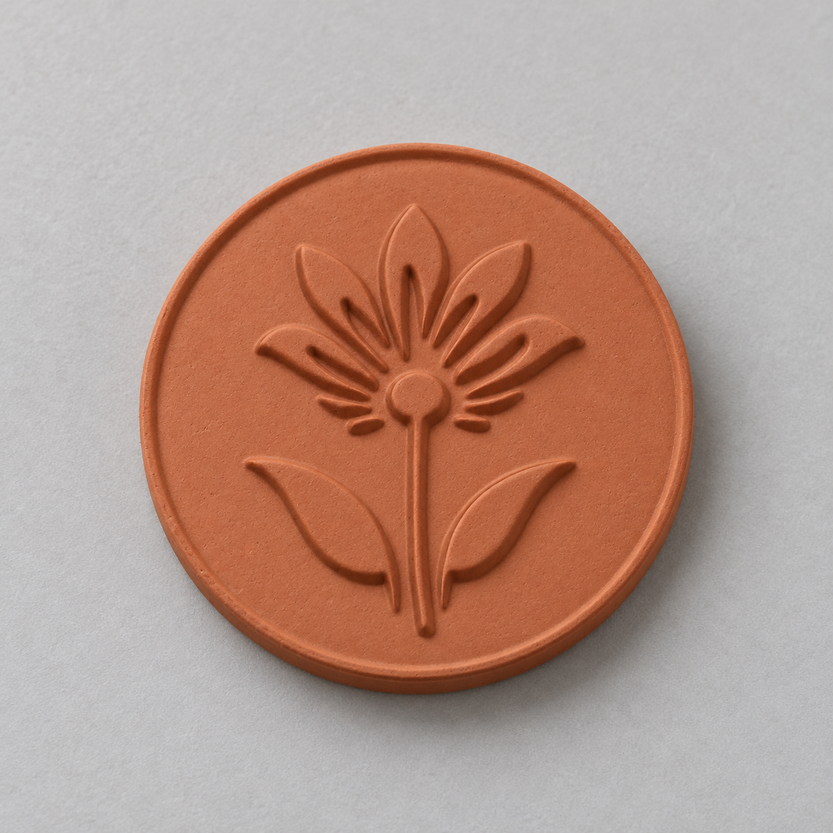 Daisy Stem Coin Polymer Clay Cutter | 152 - ClartStudios - Polymer clay Jewellery