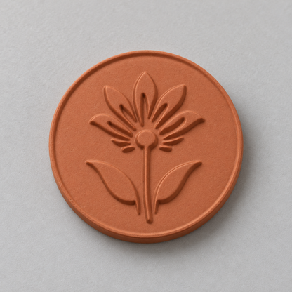 Daisy Stem Coin Polymer Clay Cutter | 152 - ClartStudios - Polymer clay Jewellery