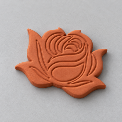 Blooming Rose Polymer Clay Cutter | 150 - ClartStudios - Polymer clay Jewellery