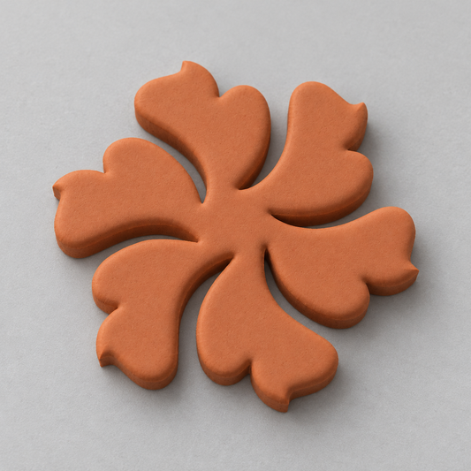 Swirl Petal Flower Polymer Clay Cutter | 151 - ClartStudios - Polymer clay Jewellery