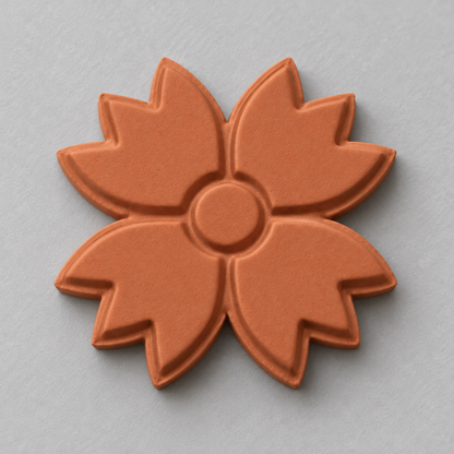 Notched Four-Petal Flower Polymer Clay Cutter | 159 - ClartStudios - Polymer clay Jewellery