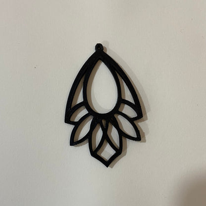 PB015 - Classic Stain glass Plastic Bezel for resin art - ClartStudios - Polymer clay Jewellery