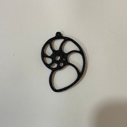 PB013 - Moon Stain glass Plastic Bezel for resin art - ClartStudios - Polymer clay Jewellery