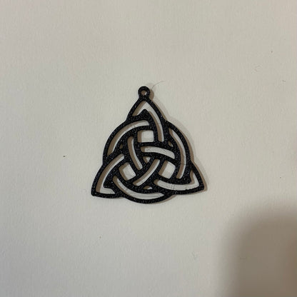 PB024 - Triangle Waves Stain glass Plastic Bezel for resin art - ClartStudios - Polymer clay Jewellery