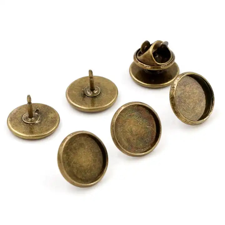 Brooch / Cufflink Pin Base | ClartStudios
