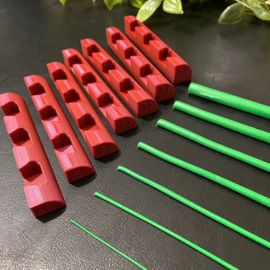 Hoop & Strip Roller Guide (All Sizes) | Lippan Art | Art Dry Clay | Polymer Clay