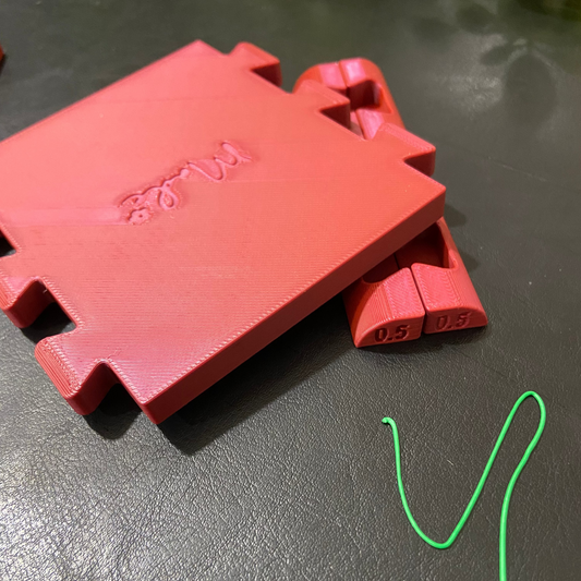 Hoop & Strip Roller Guide (0.5mm) | Lippan Art | Art Dry Clay | Polymer Clay