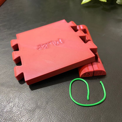 Hoop & Strip Roller Guide (1.5mm) | Lippan Art | Art Dry Clay | Polymer Clay