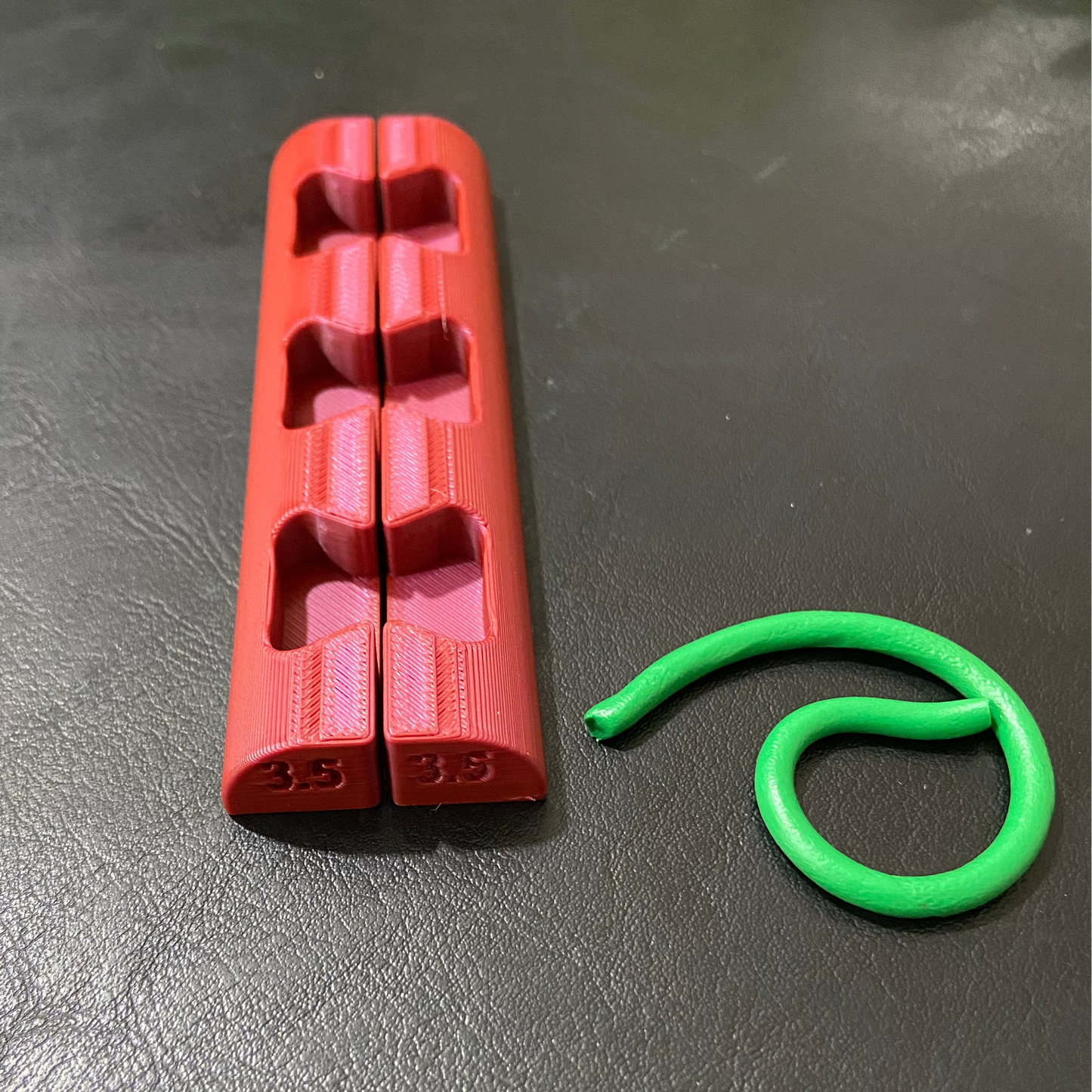 Hoop & Strip Roller Guide (3.5mm) | Lippan Art | Art Dry Clay | Polymer Clay