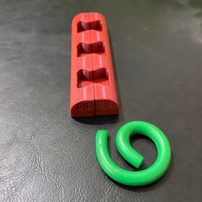 Hoop & Strip Roller Guide (6.5mm) | Lippan Art | Art Dry Clay | Polymer Clay