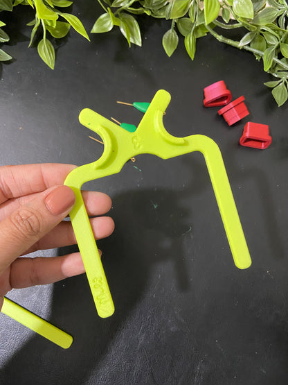 Bead, Charm Hole Marker | Lippan Art | Art Dry Clay | Polymer Clay