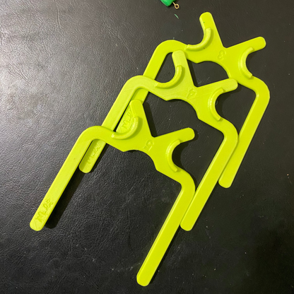 Bead, Charm Hole Marker | Lippan Art | Art Dry Clay | Polymer Clay