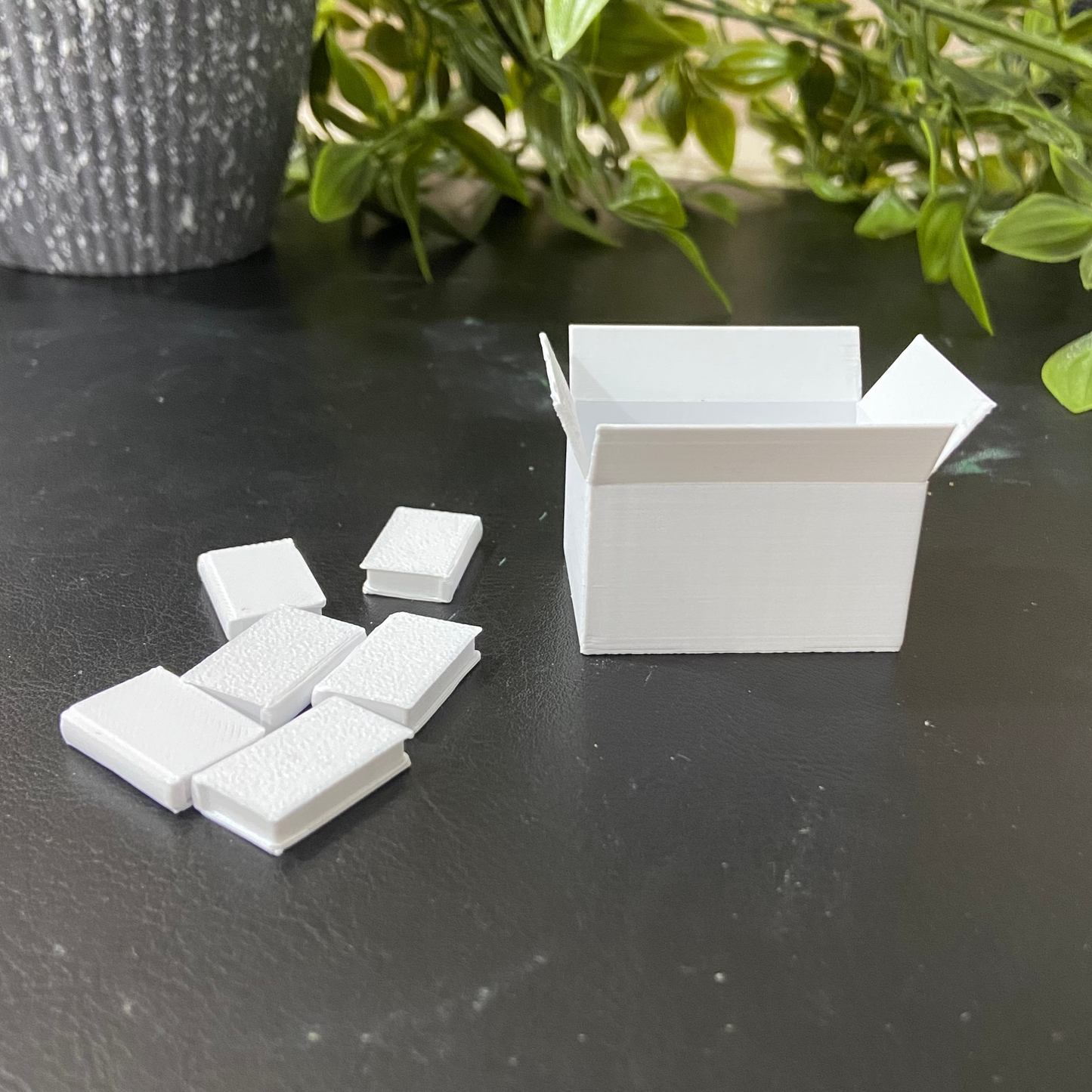 Carton And Books- Dollhouse  - M022